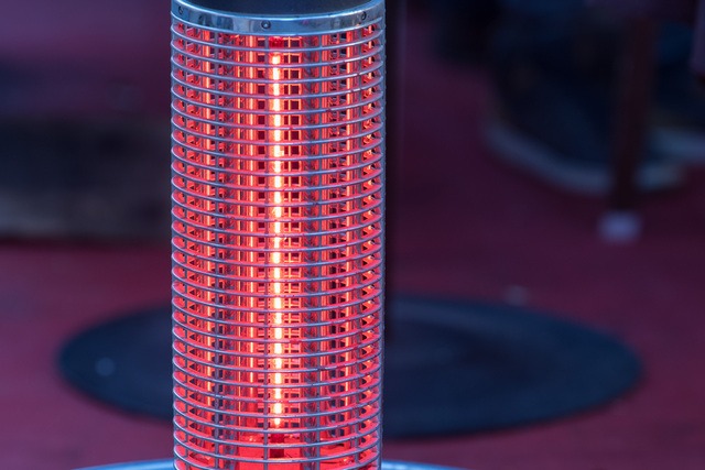 Electric Heater Close Up Detail