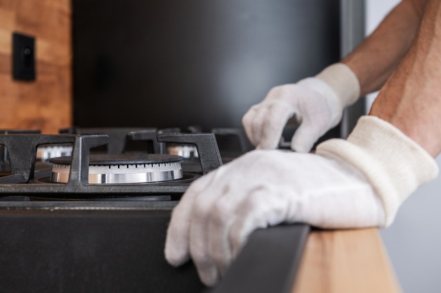 Installing And Testing New Kitchen Stove