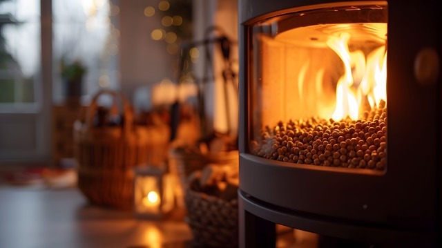 Warmth Of A Pellet Stove