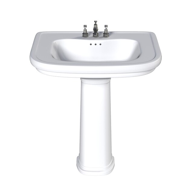 Installation De Lavabo Sur Pied1